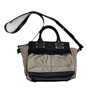 Rag & Bone Pilot Bag Leather Canvas Purse Handbag Crossbody